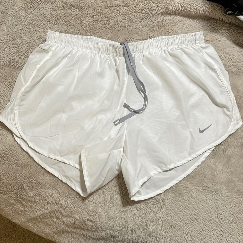 White Nike Shorts